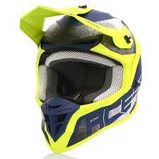Шлем кросс ACERBIS LINEAR YELLOW/BLUE