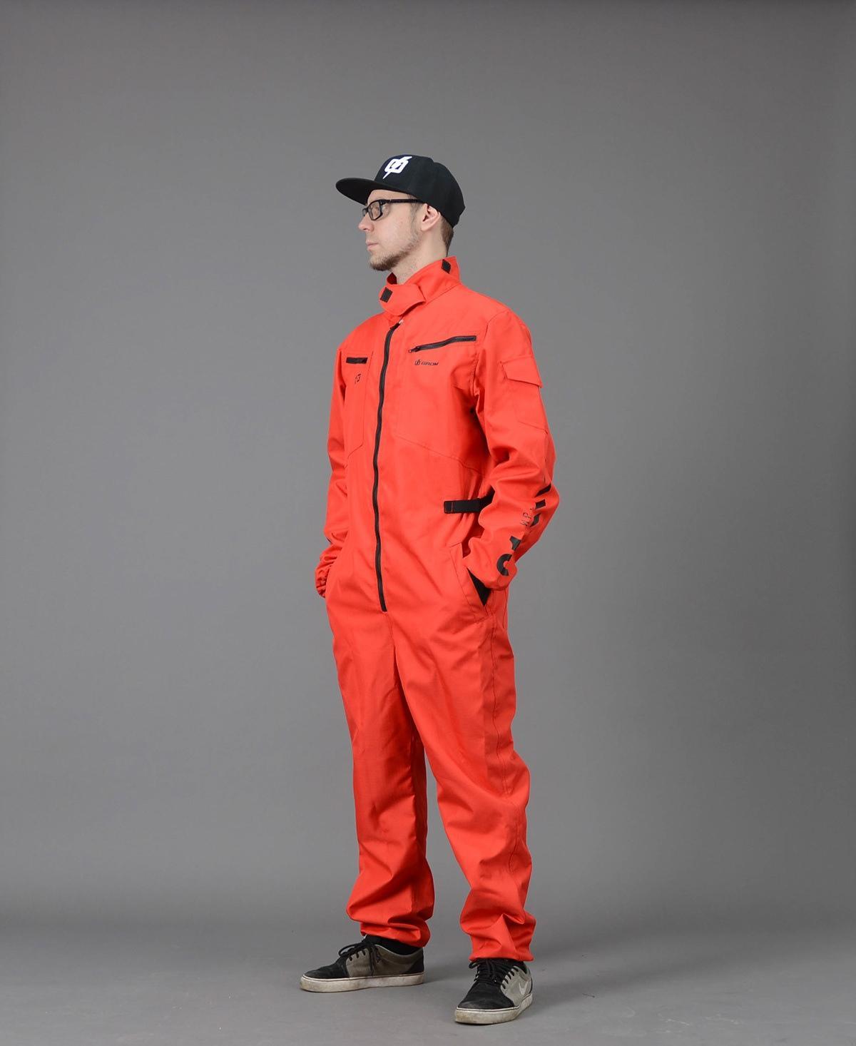 Комбинезон рабочий Grom Резус Красный Оксфорд