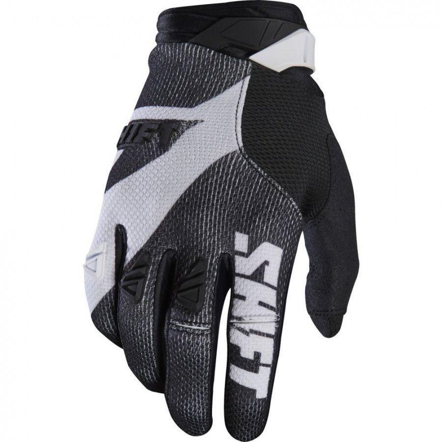 Перчатки Shift Black Pro Black/White